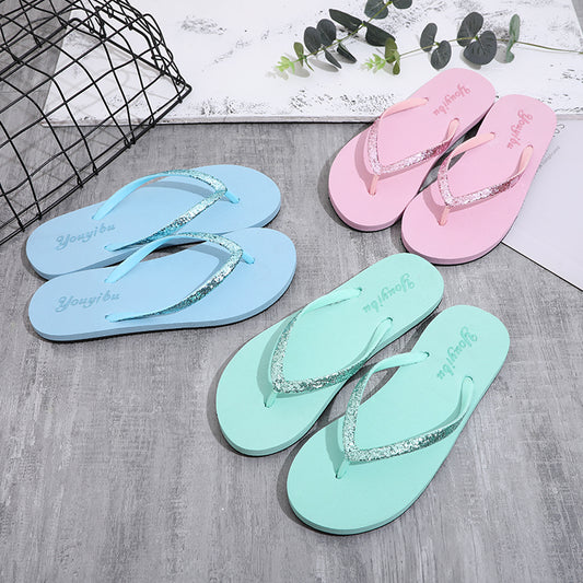 Women Fashion Slip On Sandals Vendor Shoes For Beach Slipper