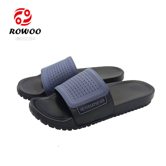 Wholesale Unisex Sliders Custom PVC Sandal Home Slipper Footwear Logo Shoes Man Women