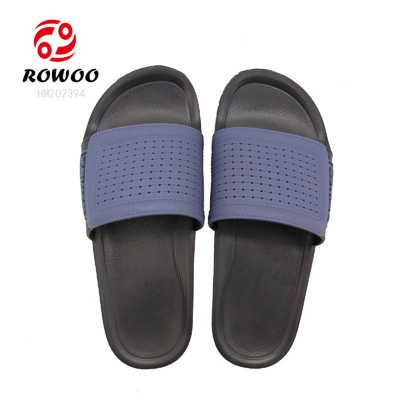 Wholesale Unisex Sliders Custom PVC Sandal Home Slipper Footwear Logo Shoes Man Women