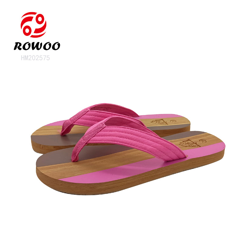 Wholesale Ladies Outdoor Slipper Shoes Soft EVA Slipper Footwear Factory Slippers Flipflops for Women