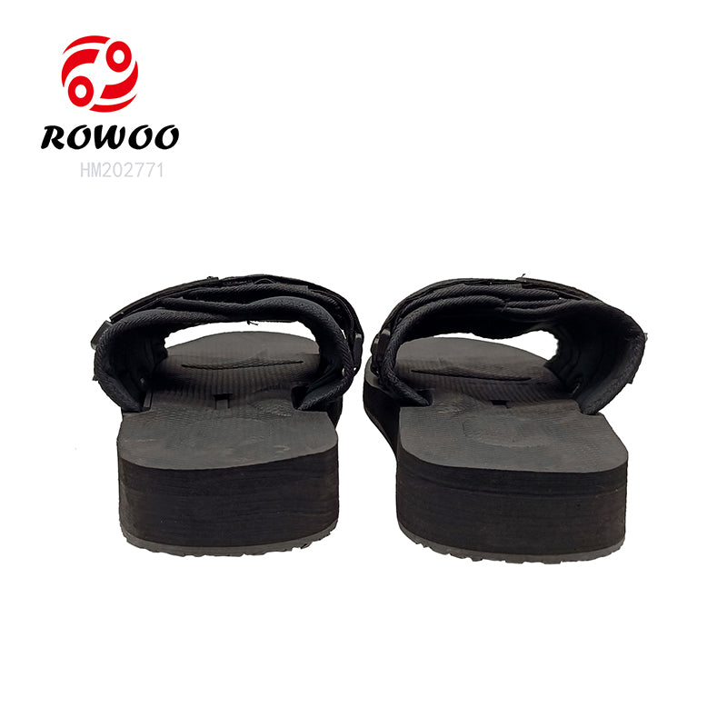 Wholesale Custom new unisex zipper platform thick sole sports Sandals