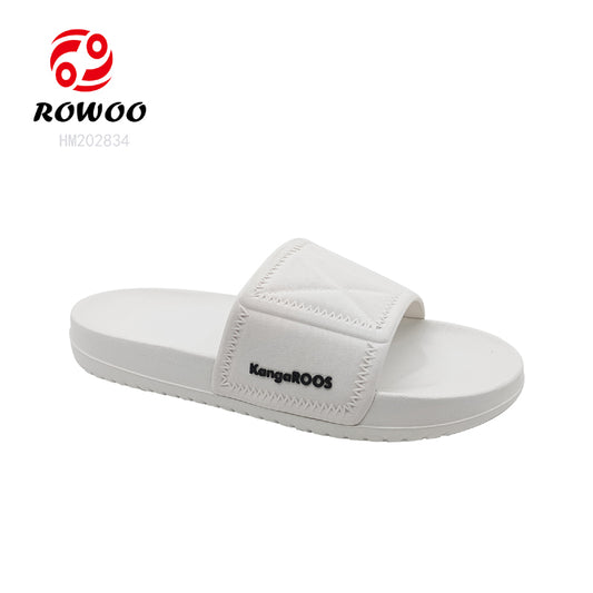 Wholesale Customized Logo Slippers Design White Massage