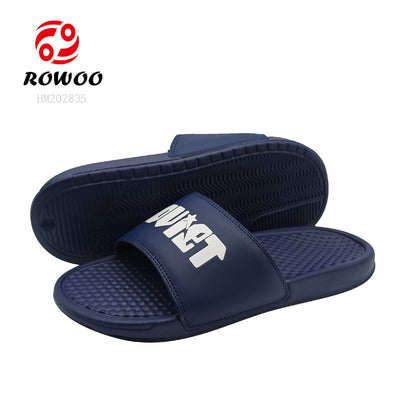 Fashion Men Customized Slipper Sandals Soft EVA Footwear B2B Slide Sandals