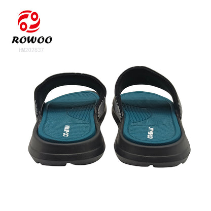 Factory slide slippers custom logo for men