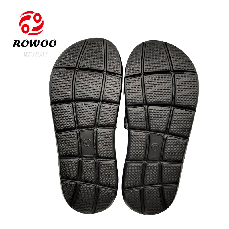 Factory slide slippers custom logo for men