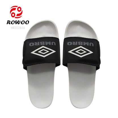 Wholesale Men Indoor EVA Sandals Custom Logo Print Embossed