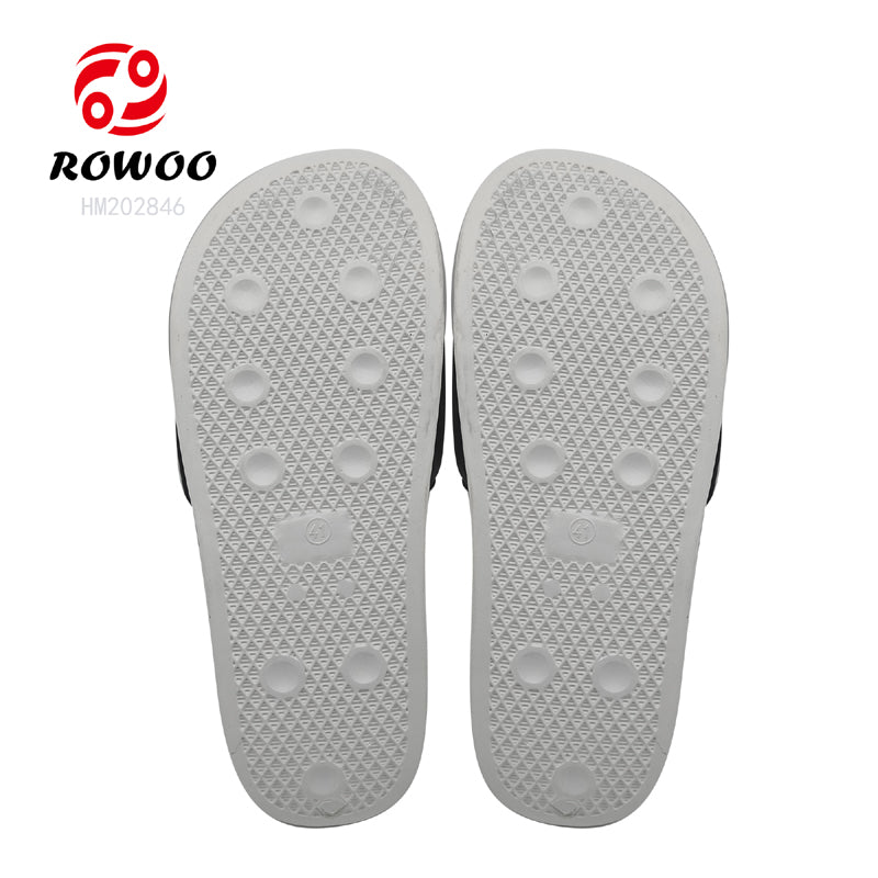 Wholesale Men Indoor EVA Sandals Custom Logo Print Embossed