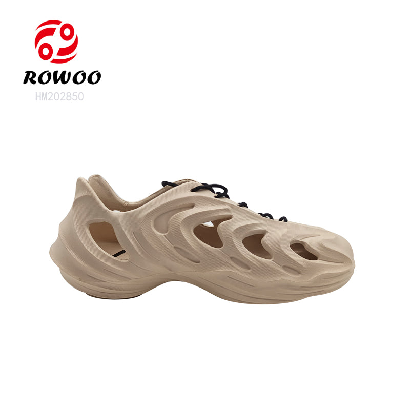 Wholesale High Quality Factory Man Foam Thick Clogs Slippers Men Mules Lace Shoes Sport Sandals