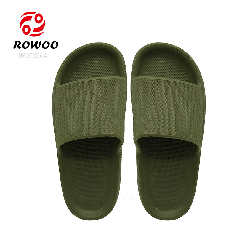 Wholesale Platform Sandals Soft Fell Slides for Women