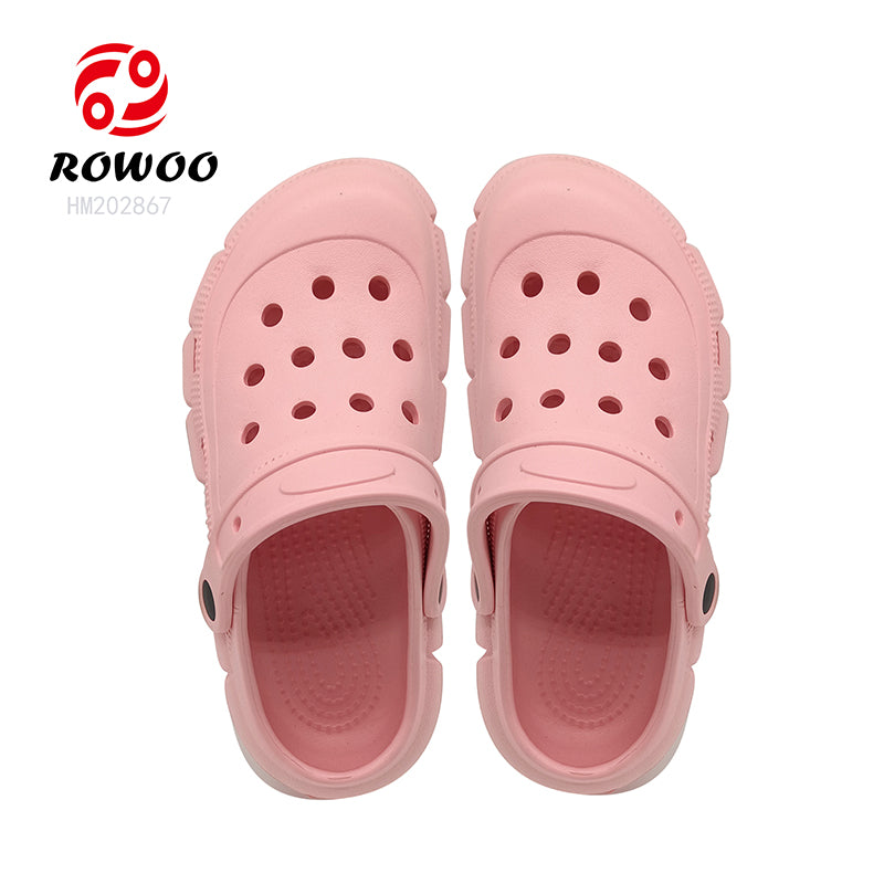 Wholesale Fashion Platform Mule Shoes Casual Pretty Outdoor Women's Clog