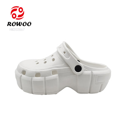 Wholesale Fashion Platform Mule Shoes Casual Pretty Outdoor Women's Clog