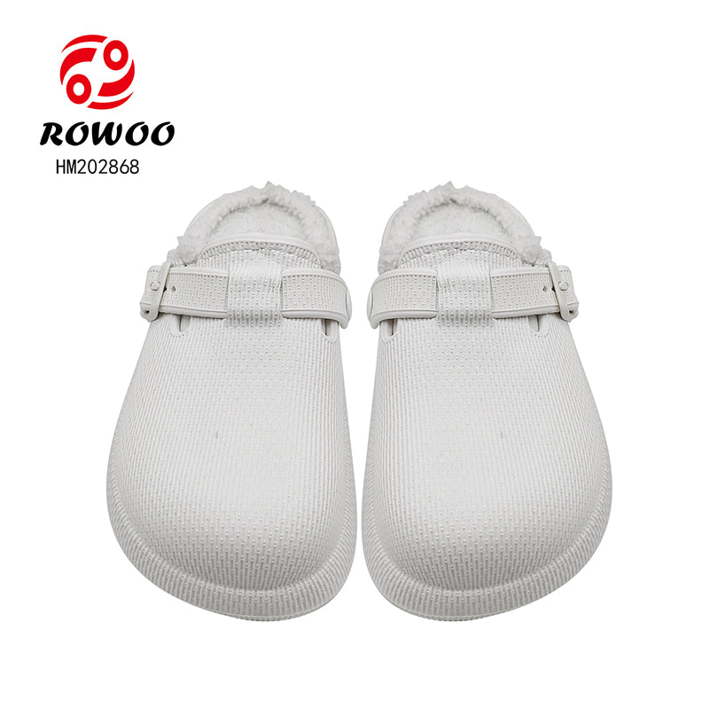 Wholesale unisex winter clogs mules garden shoes