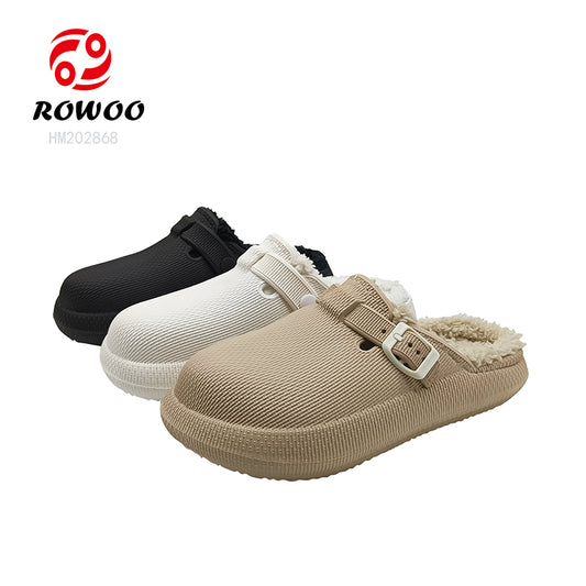 Wholesale unisex winter clogs mules garden shoes