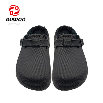 Wholesale unisex winter clogs mules garden shoes