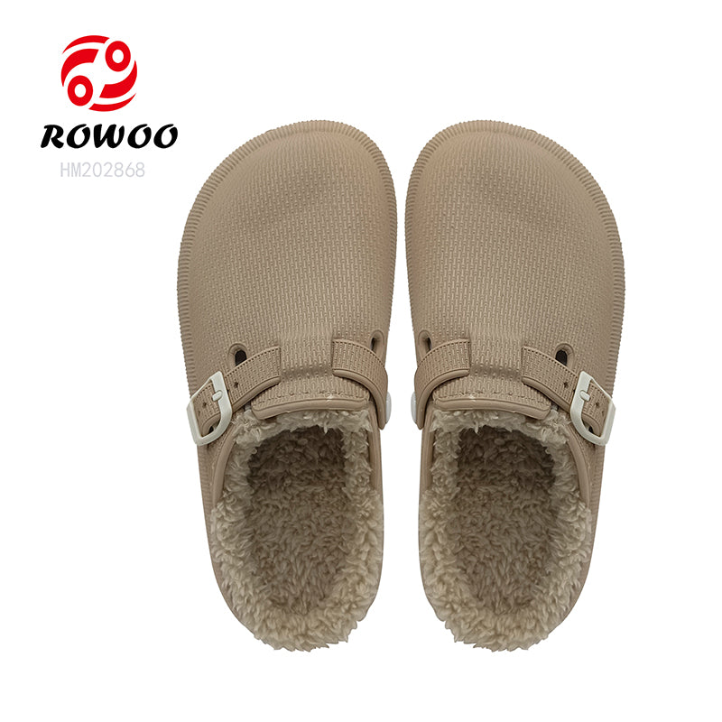 Wholesale unisex winter clogs mules garden shoes