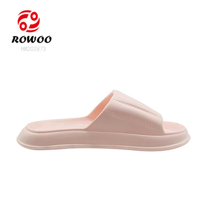 Wholesale Custom Bathroom Home Non slip Woman Preppy Slide Sandals