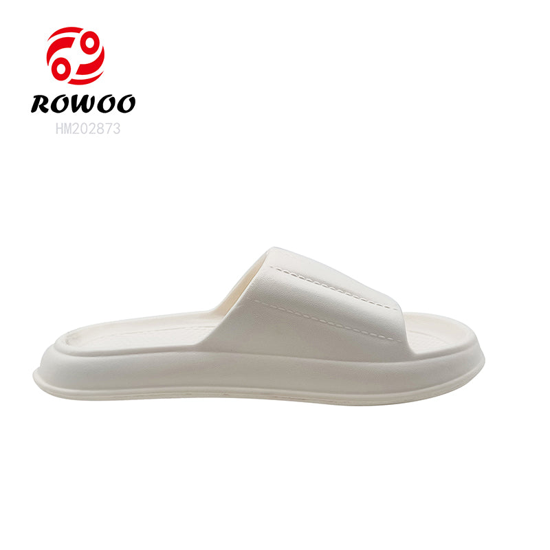 Wholesale Custom Bathroom Home Non slip Woman Preppy Slide Sandals