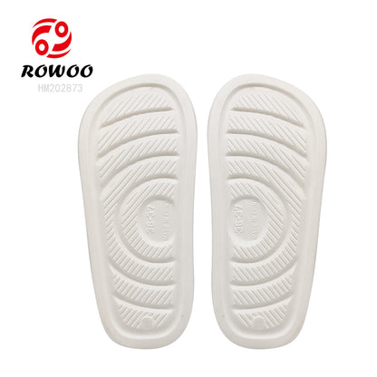 Wholesale Custom Bathroom Home Non slip Woman Preppy Slide Sandals