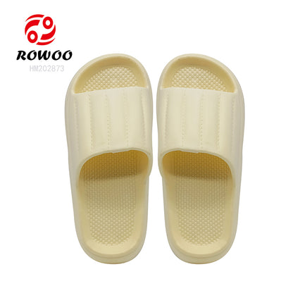 Wholesale Custom Bathroom Home Non slip Woman Preppy Slide Sandals