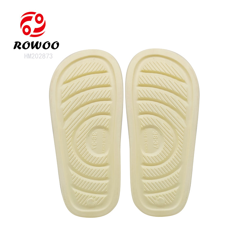 Wholesale Custom Bathroom Home Non slip Woman Preppy Slide Sandals