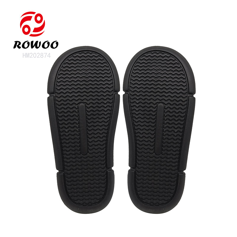 Custom new cotton slippers men winter comfort leisure home non-slip