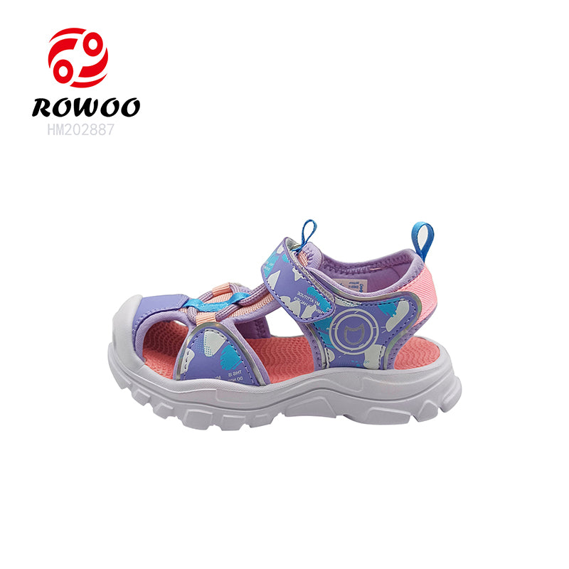 Wholesale Girl Sandals Soft Anti-Slip Princess Shoes Beach Boy Sport Footwear Kids Slippers