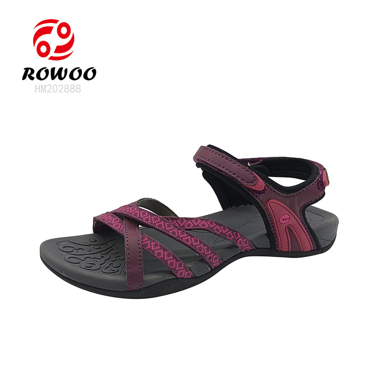 Wholesale Flat Sandals Summer Casual Sport Shoes Simple Lady Roman For Women And Ladies