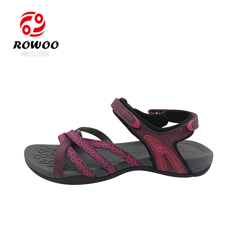 Wholesale Flat Sandals Summer Casual Sport Shoes Simple Lady Roman For Women And Ladies