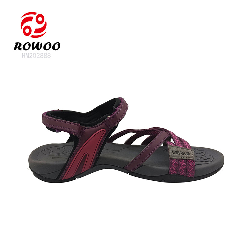 Wholesale Flat Sandals Summer Casual Sport Shoes Simple Lady Roman For Women And Ladies