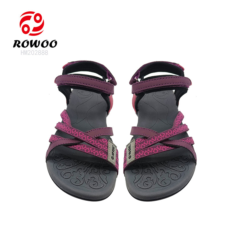 Wholesale Flat Sandals Summer Casual Sport Shoes Simple Lady Roman For Women And Ladies