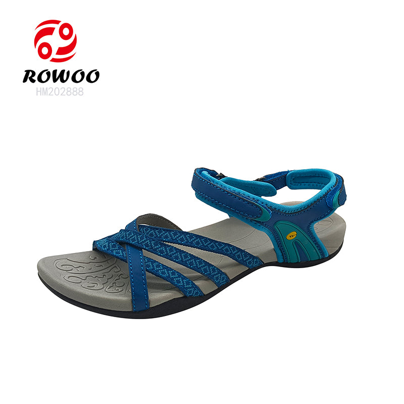 Wholesale Flat Sandals Summer Casual Sport Shoes Simple Lady Roman For Women And Ladies