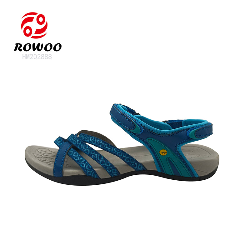 Wholesale Flat Sandals Summer Casual Sport Shoes Simple Lady Roman For Women And Ladies