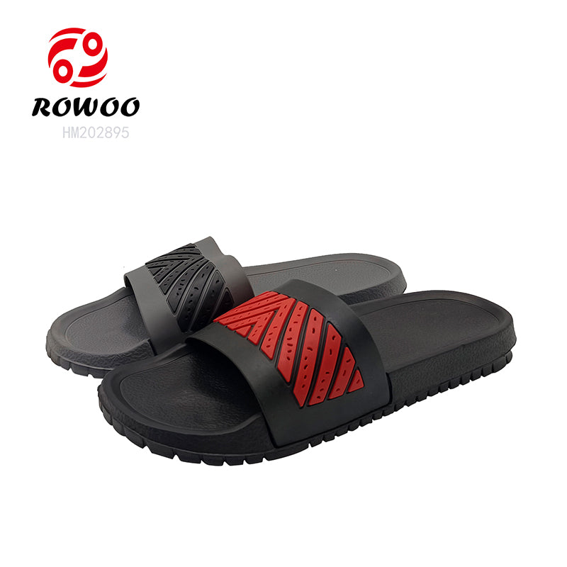 custom fashion trendy 2024 popular slide sandal men