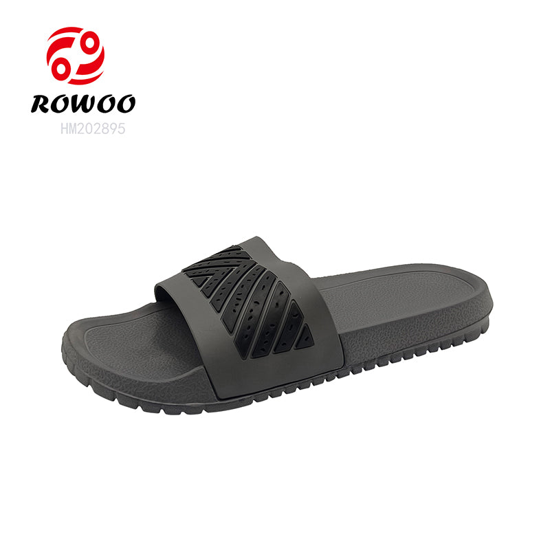 custom fashion trendy 2024 popular slide sandal men