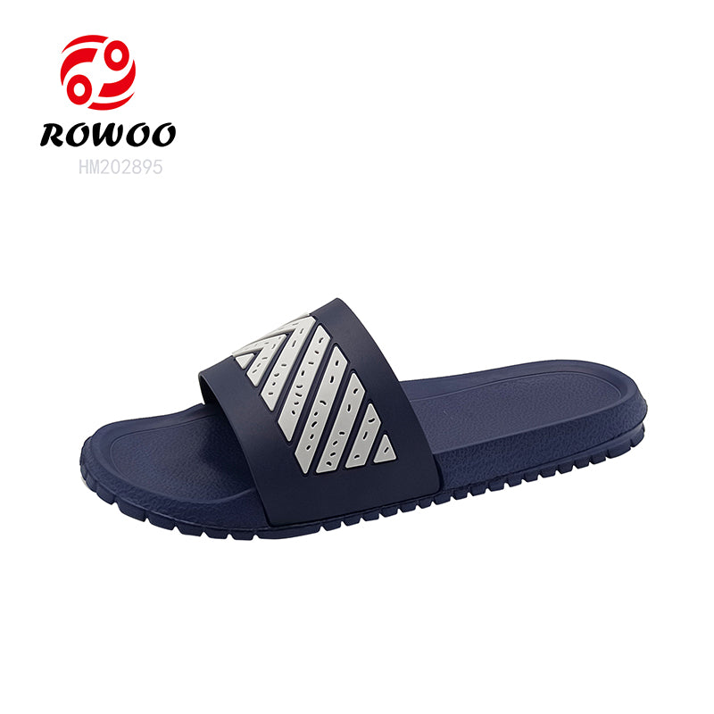 custom fashion trendy 2024 popular slide sandal men