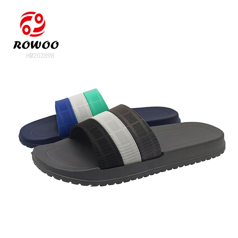 Wholesale Summer Women Slides Custom Men Beach Slippers