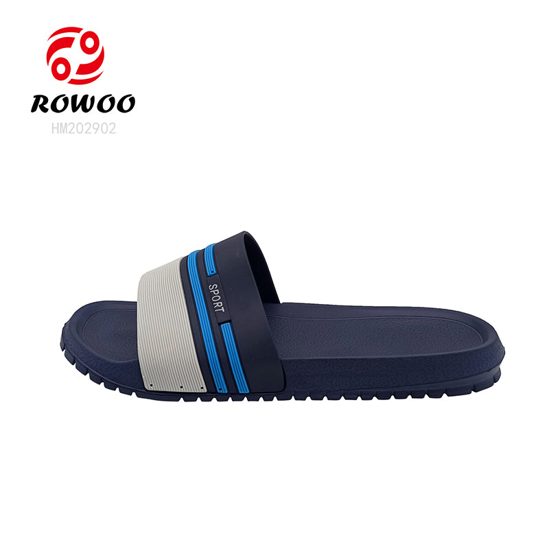 Wholesale Custom Pool Slide Beach Swimming Sandals Men