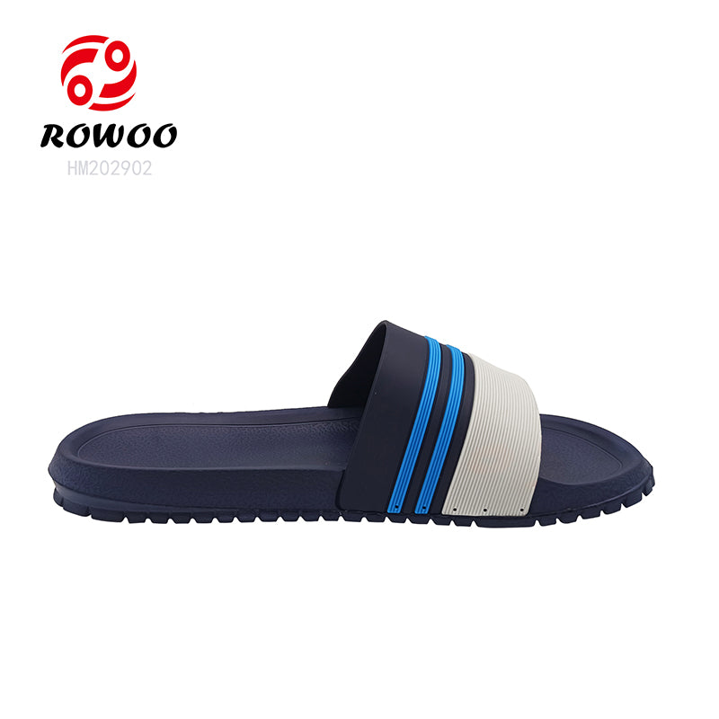 Wholesale Custom Pool Slide Beach Swimming Sandals Men