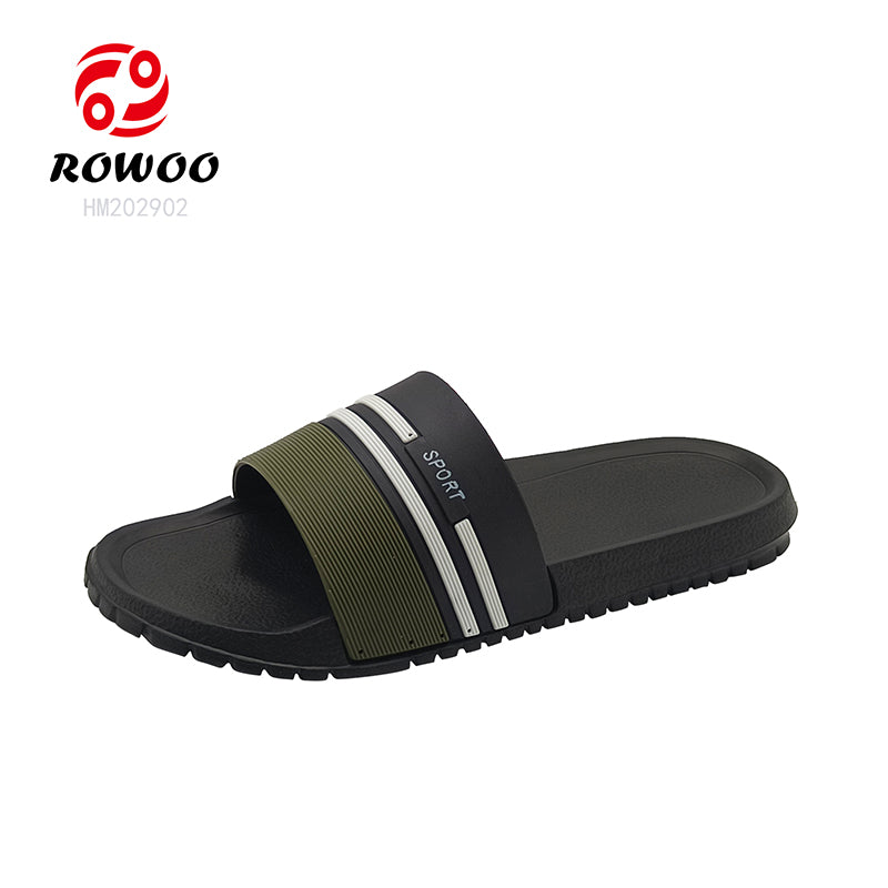 Wholesale Custom Pool Slide Beach Swimming Sandals Men