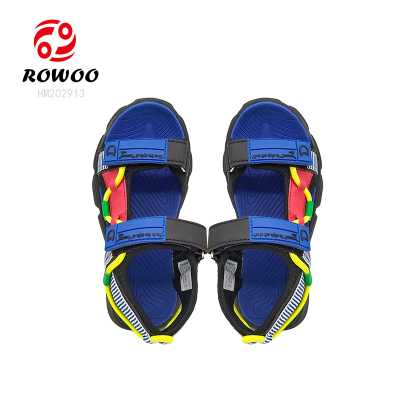 Lightweight EVA Children Sandals Customized Logo Slipper Sandals School Beach Shoes for Boys