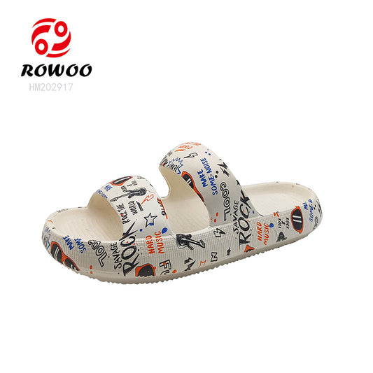 Printing EVA Sandals Fashion Lightweight Slides Shoes Summer Slipper Footwear Wholesale Price