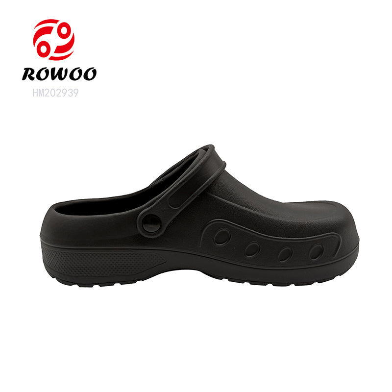 Wholesale Men Slides Breathable Garden Clogs Shoes Kitchen Hotel Sandals