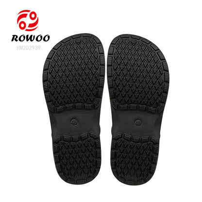 Wholesale Men Slides Breathable Garden Clogs Shoes Kitchen Hotel Sandals