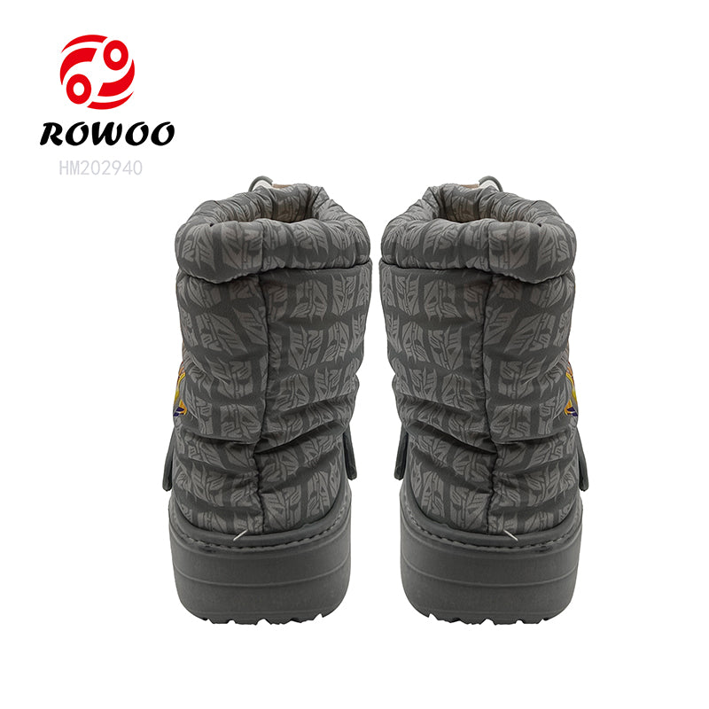 Wholesale Unisex Child Frosty Winter Snow Boots Clog Sandals