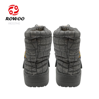 Wholesale Unisex Child Frosty Winter Snow Boots Clog Sandals