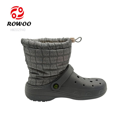 Wholesale Unisex Child Frosty Winter Snow Boots Clog Sandals