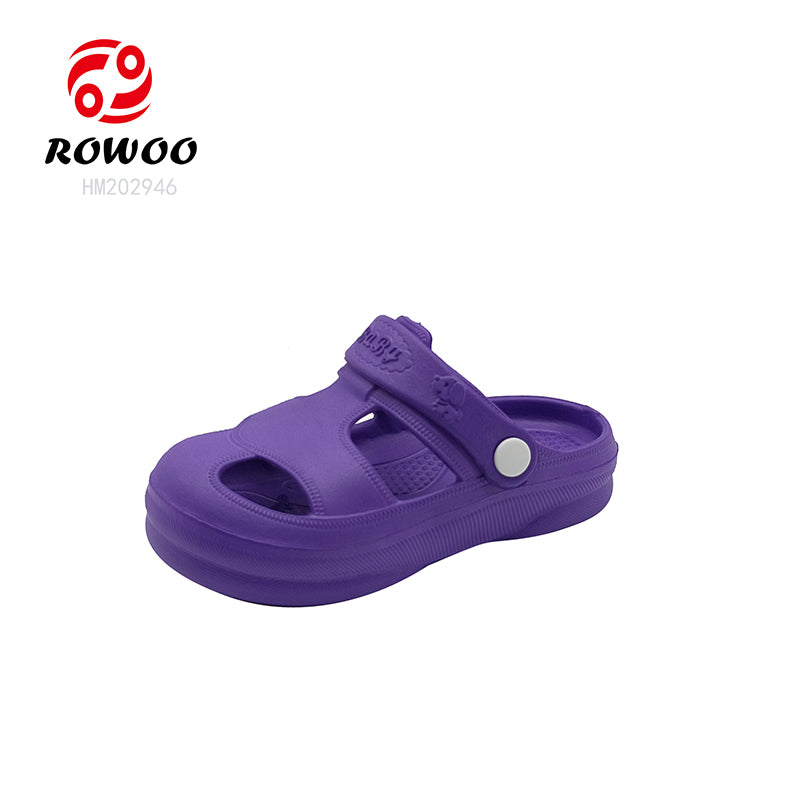 Wholesale Custom Beach Sandals EVA Garden Kids Clogs