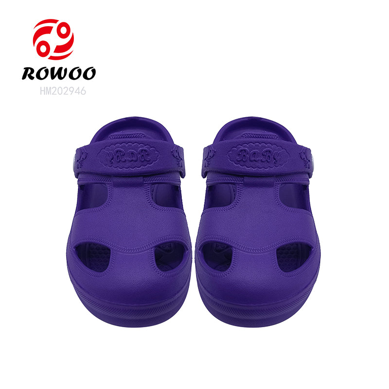 Wholesale Custom Beach Sandals EVA Garden Kids Clogs