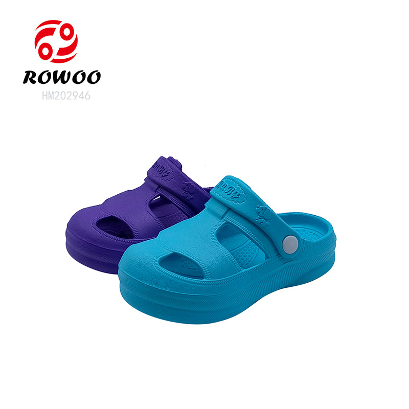 Wholesale Custom Beach Sandals EVA Garden Kids Clogs