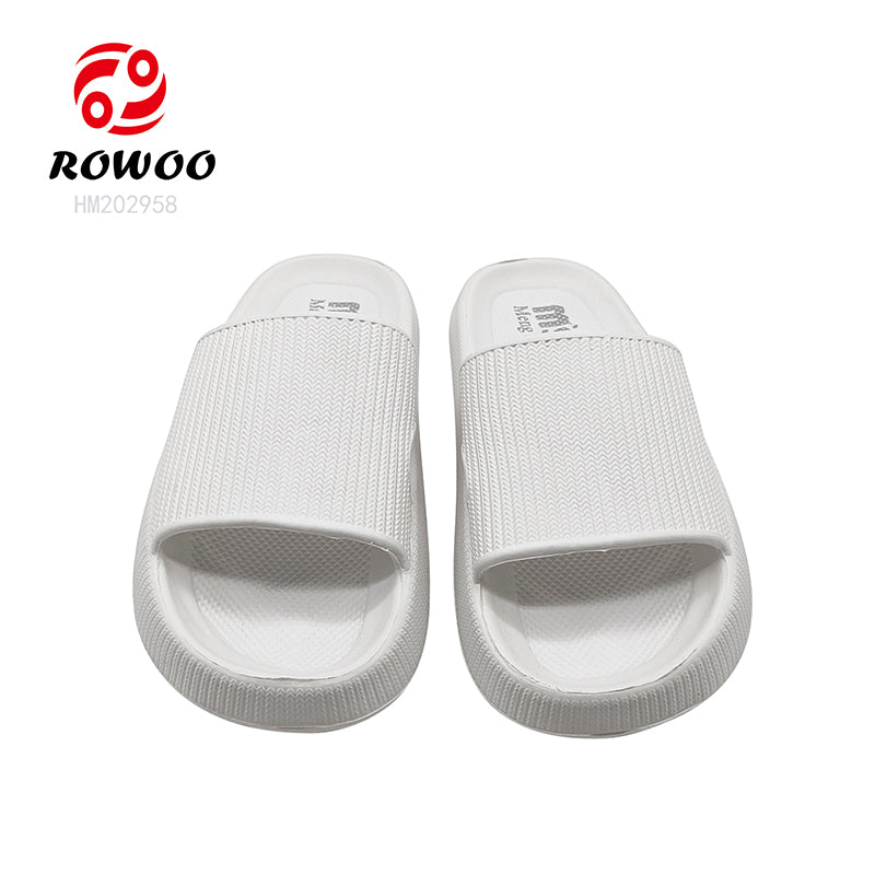 Wholesale Pillow Footwear Unisex Cloudy Foam Slipper Slides